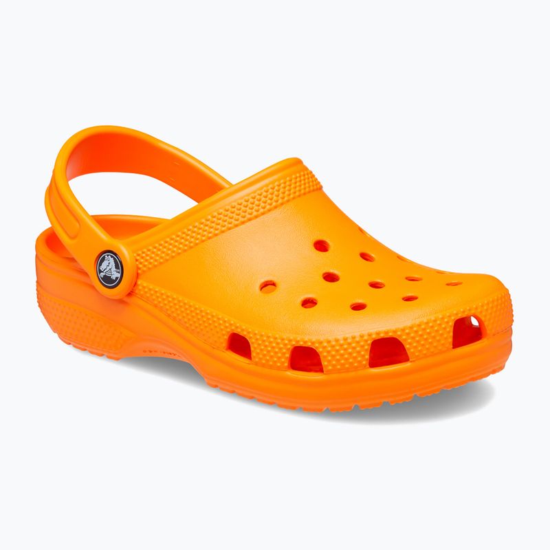 Šľapky detské ,sandále, Crocs Classic Clog T orange zing 9