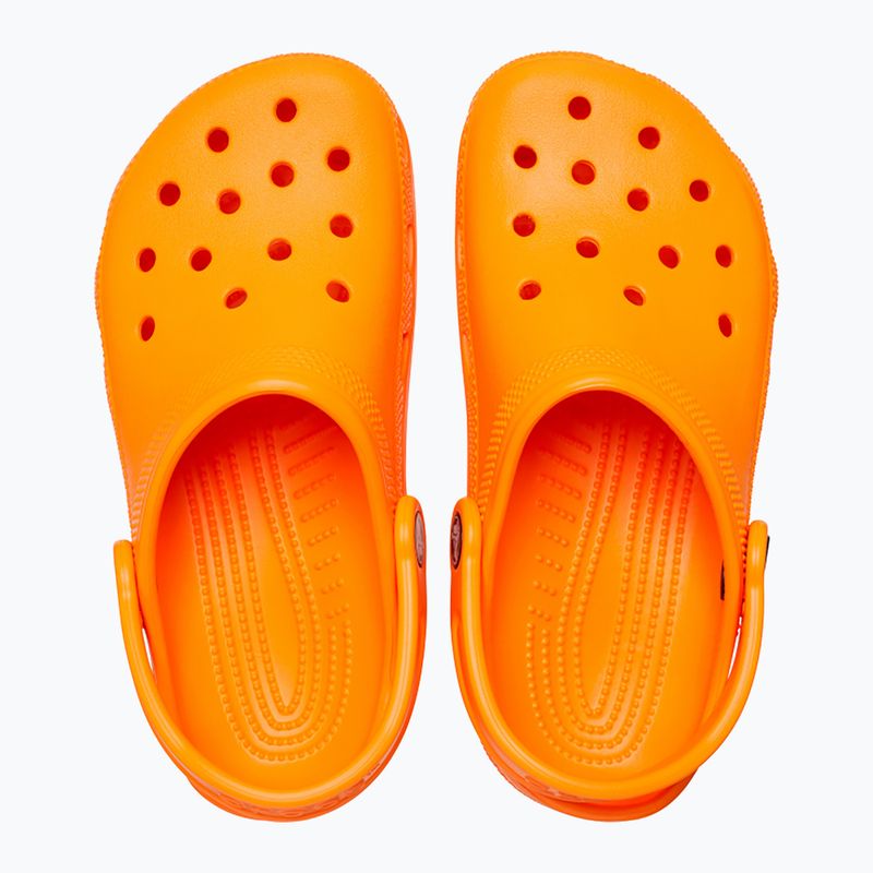 Šľapky detské ,sandále, Crocs Classic Clog T orange zing 12