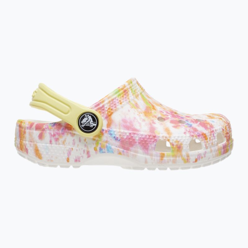 Detské žabky Crocs Classic Tie-Dye Graphic Clog T white 206994-83B 12