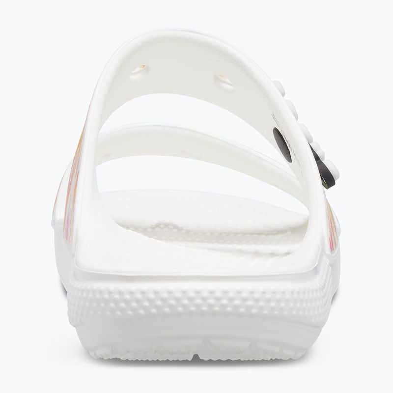 Crocs Classic Crocs Tie-Dye Graphic Sandal white 207283-928 žabky 10