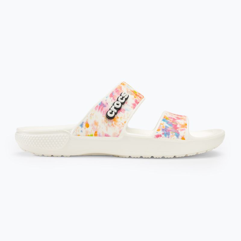 Crocs Classic Crocs Tie-Dye Graphic Sandal white 207283-928 žabky 2