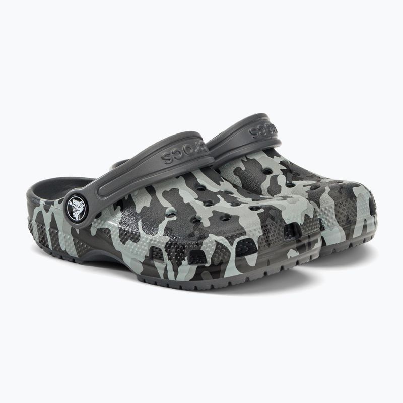 Detské žabky Crocs Classic Camo Clog T grey 207593-097 5