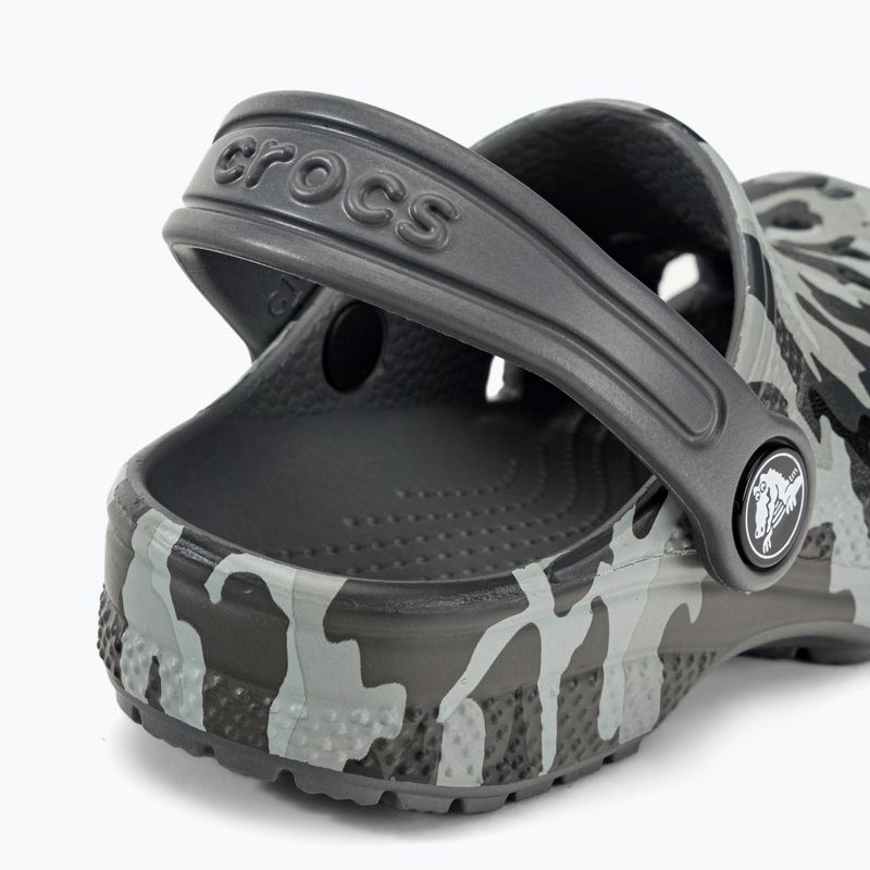 Detské žabky Crocs Classic Camo Clog T grey 207593-097 10