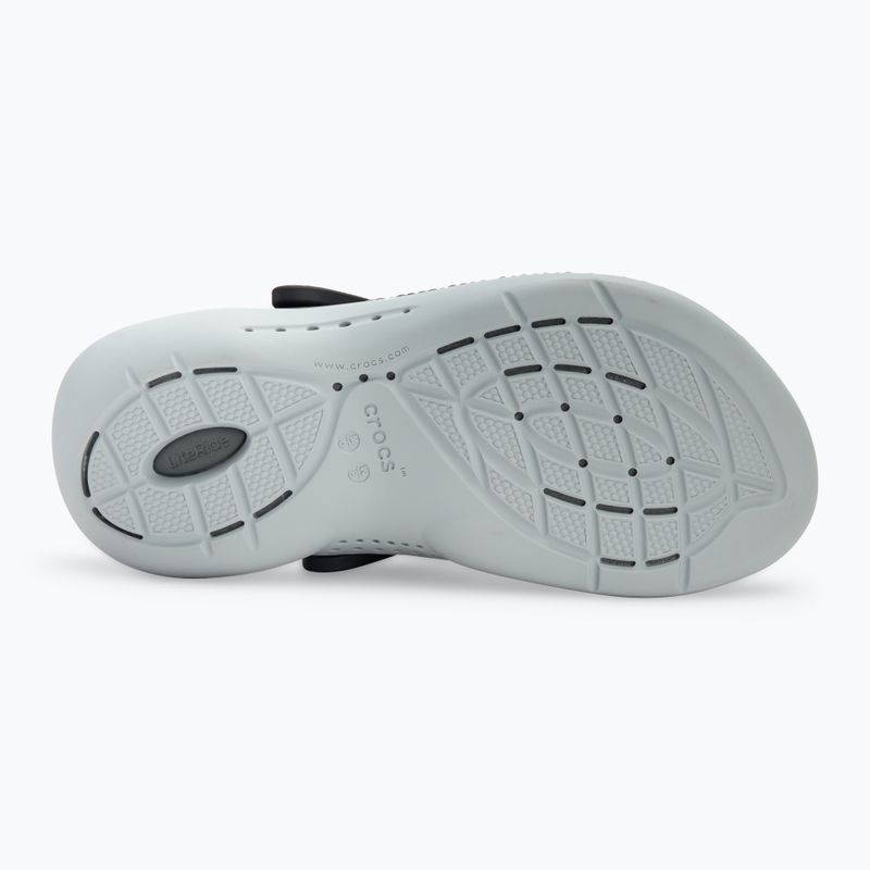 Šľapky Crocs LiteRide 360 Clog black/slate grey 5