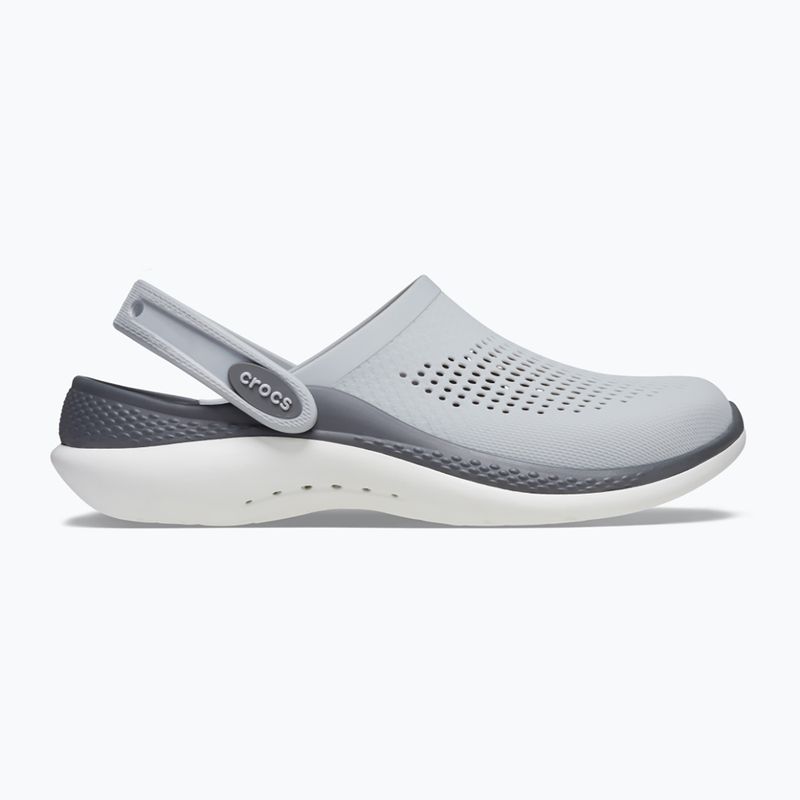 Šľapky Crocs LiteRide 360 Clog light grey/slate grey 2