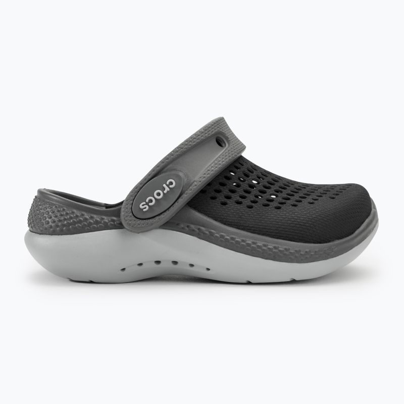 Šľapky detské ,sandále, Crocs LiteRide 360 black/slate grey 3