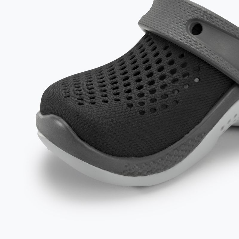 Šľapky detské ,sandále, Crocs LiteRide 360 black/slate grey 8