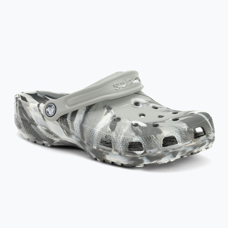 Žabky Crocs Classic Marbled Clog light grey/multi