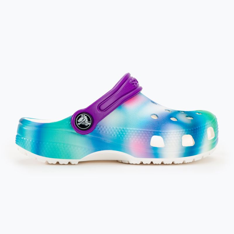Šľapky detské ,sandále, Crocs Classic Solarized Clog white/multi 3