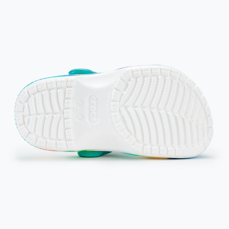 Šľapky detské ,sandále, Crocs Classic Solarized Clog white/multi 5