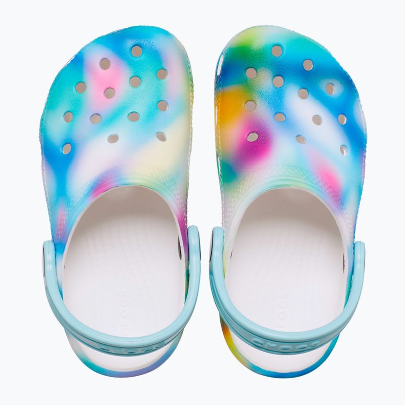 Šľapky detské ,sandále, Crocs Classic Solarized Clog white/multi 12
