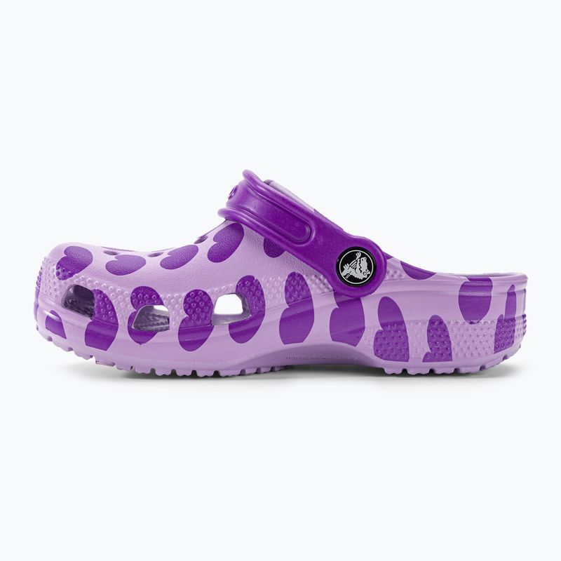 Detské dreváky Crocs Classic Easy Icon Clog levanduľová 11