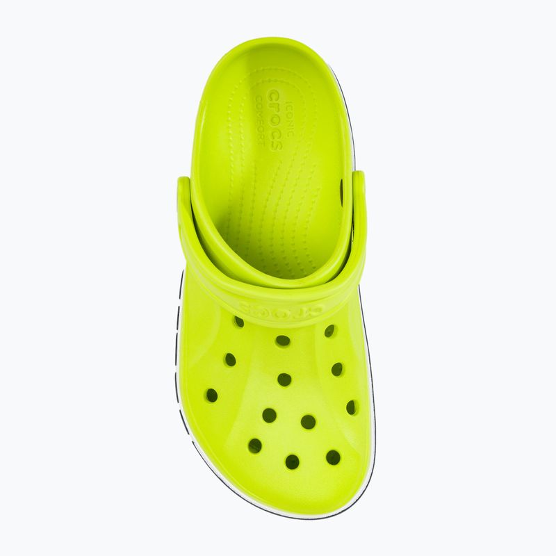 Žabky Crocs Bayaband Clog lime punch/navy 6