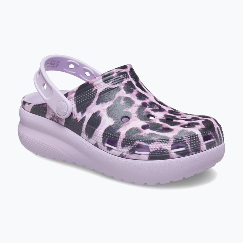Crocs Cls Animal Cutie Clog Detské leopardie žabky 9