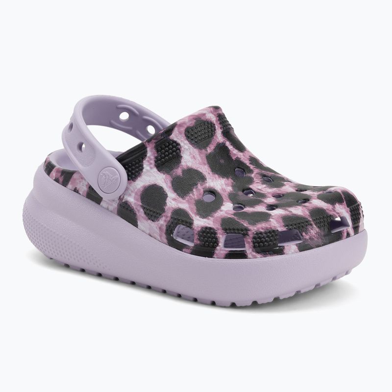 Crocs Cls Animal Cutie Clog Detské leopardie žabky 2