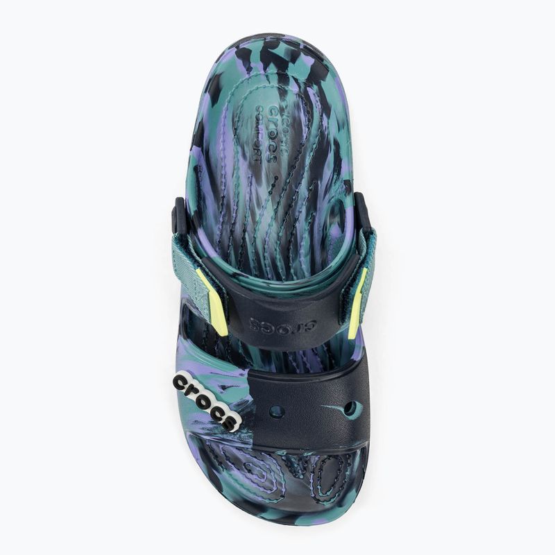 Sandále Crocs All Terrain Marbled navy/multi 6