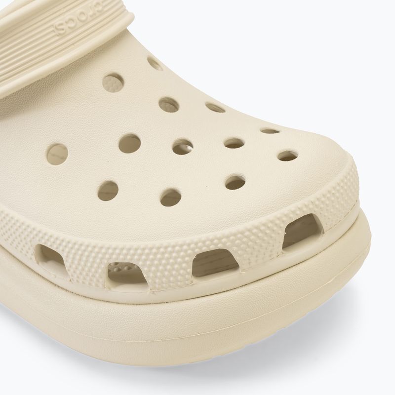 Šľapky Crocs Classic Crush Clog bone 8