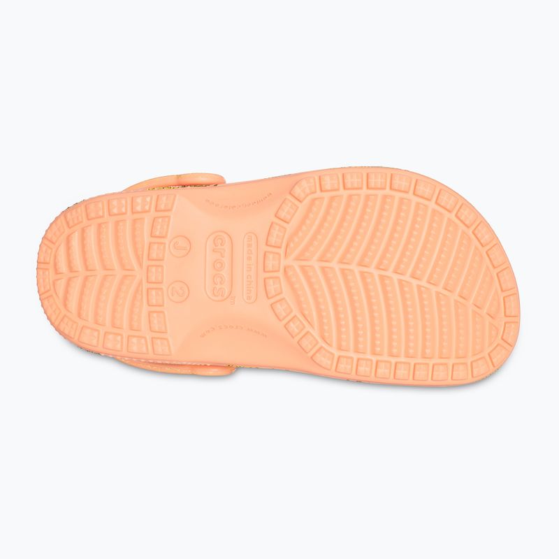 Detské žabky Crocs Classic Pool Party Clog K orange 207826-83E 15