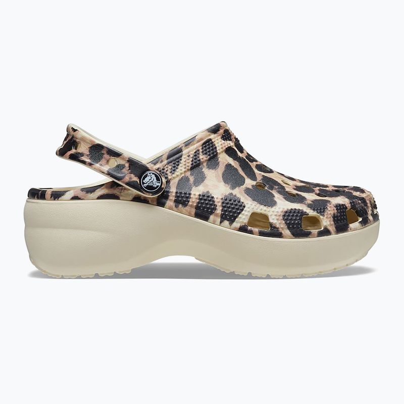 Šľapky dámske ,sandále, Crocs Classic Platform Animal Remix bone/leopard 10