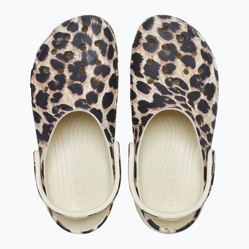 Šľapky dámske ,sandále, Crocs Classic Platform Animal Remix bone/leopard 12