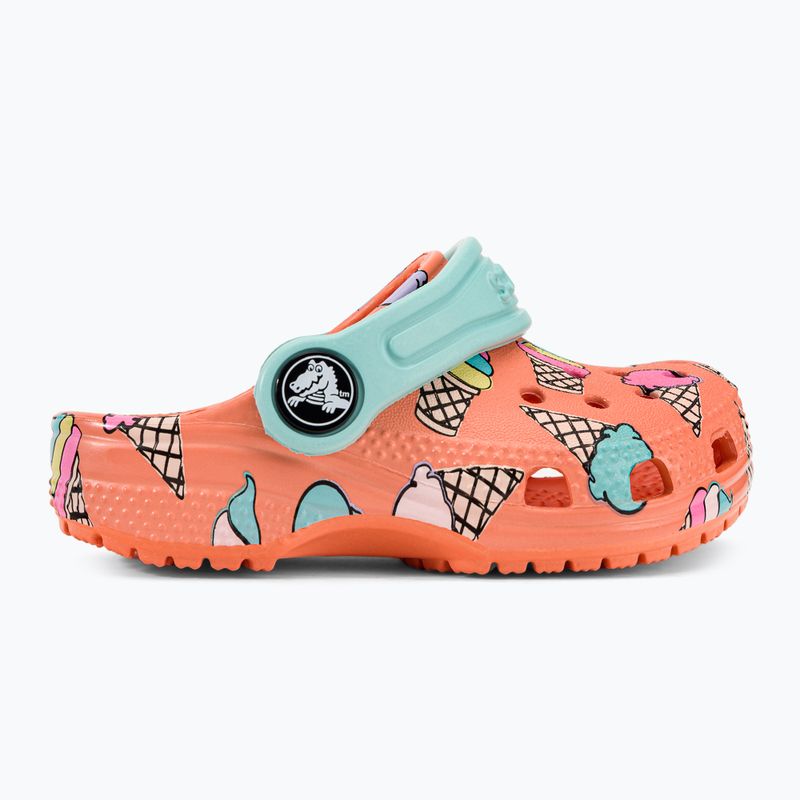Detské žabky Crocs Classic Pool Party Clog T orange 207846-83E 3