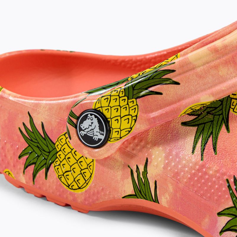 Žabky Crocs Classic Retro Resort Clog orange 207849-83F 9