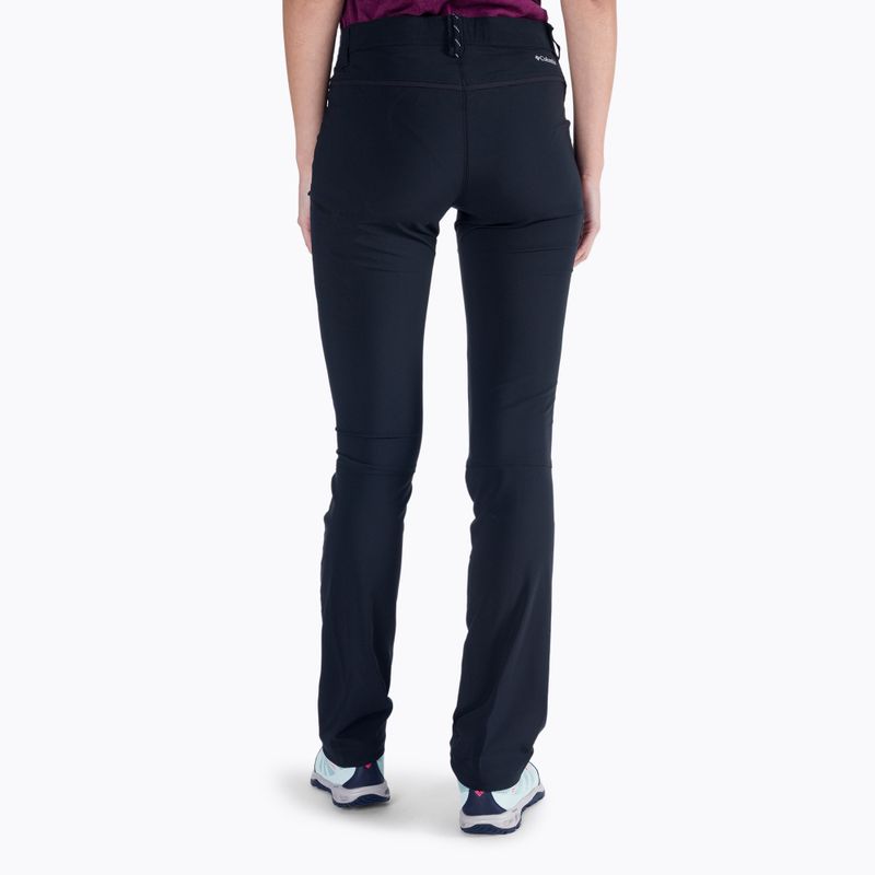 Columbia Peak to Point 12 dámske softshellové nohavice black 1727601 3