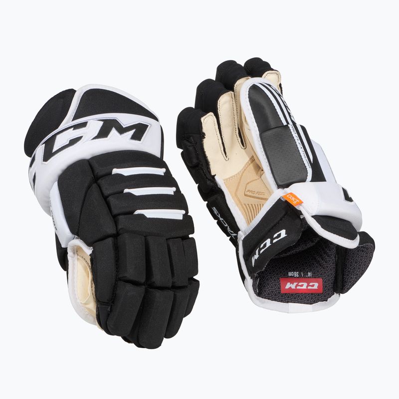 Hokejové rukavice CCM Tacks 4R Pro2 SR black/white