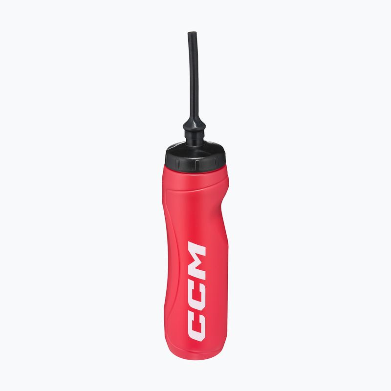 Fľaša so slamkou CCM 900 ml red 2
