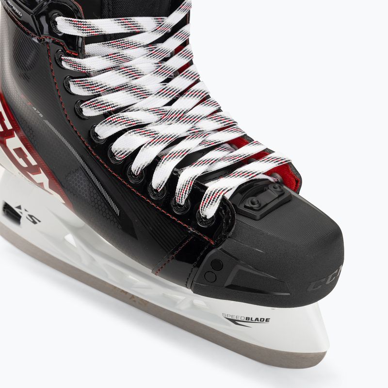 CCM pánske hokejové korčule JetSpeed FT475 SR black 5