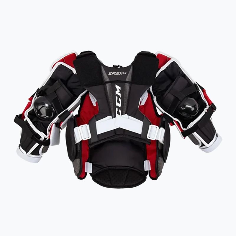 Detská hokejová brankárska vesta CCM Extreme Flex 5.5 JR čierna 2