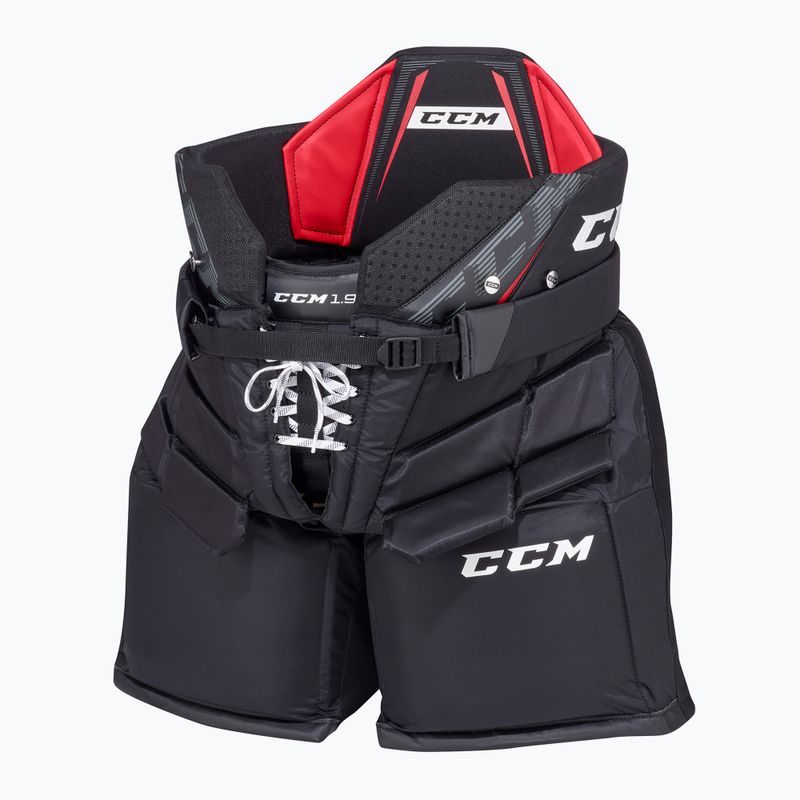 Pánske hokejové brankárske nohavice CCM 1.9 SR black