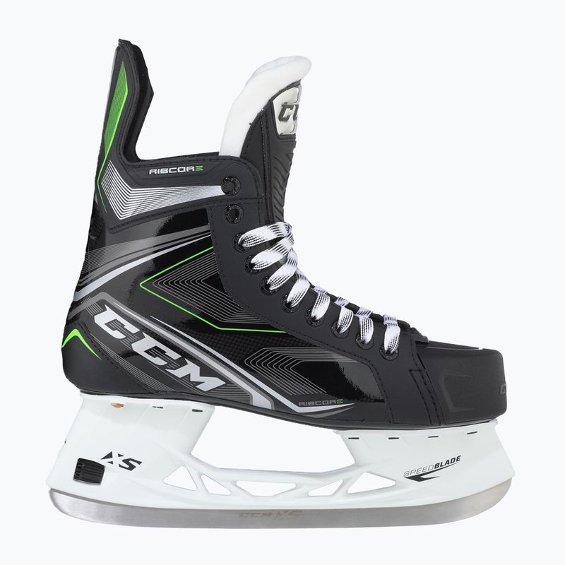CCM Ribcor 86K SR black pánske hokejové korčule
