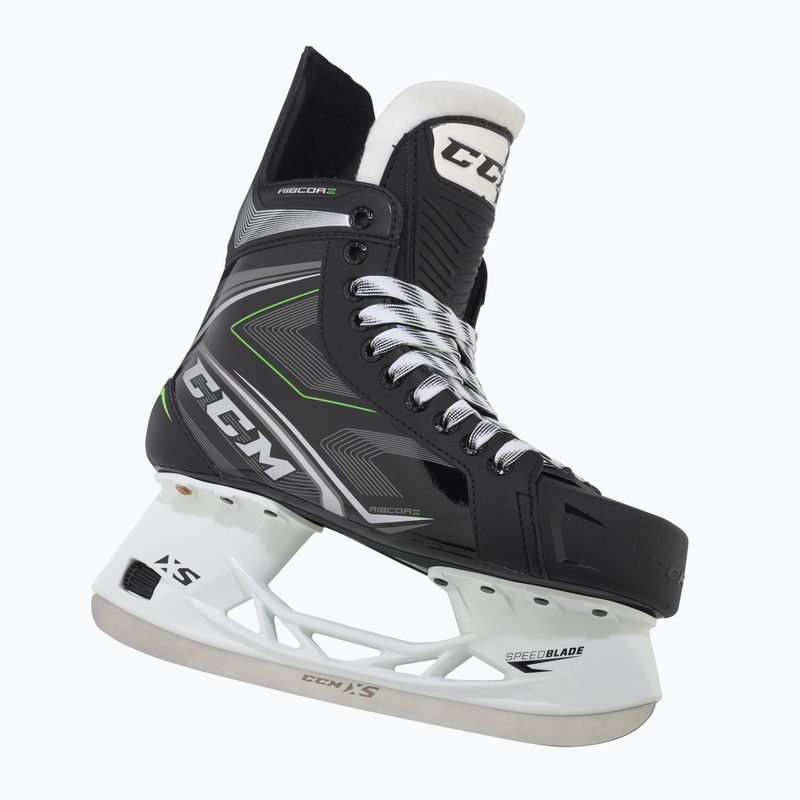CCM Ribcor 86K SR black pánske hokejové korčule 2