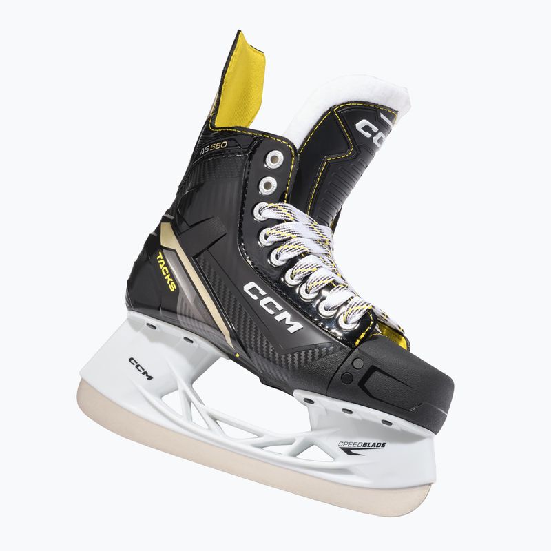 Detské hokejové korčule CCM Tacks AS-560 JR black 2