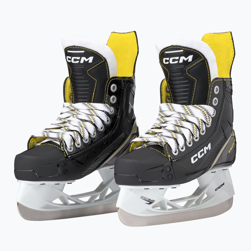 Detské hokejové korčule CCM Tacks AS-560 JR black 4