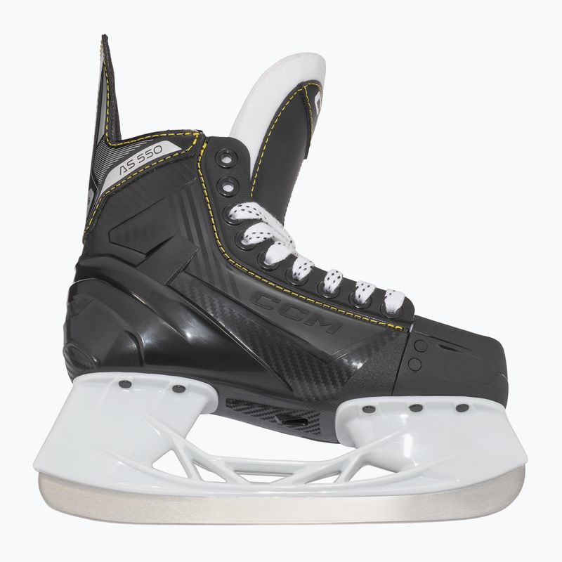 Detské hokejové korčule CCM Tacks AS-550 JR black 3