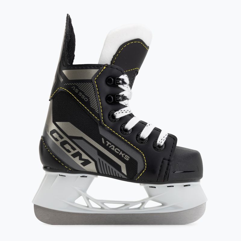 Detské hokejové korčule CCM Tacks AS-550 YTH black 2