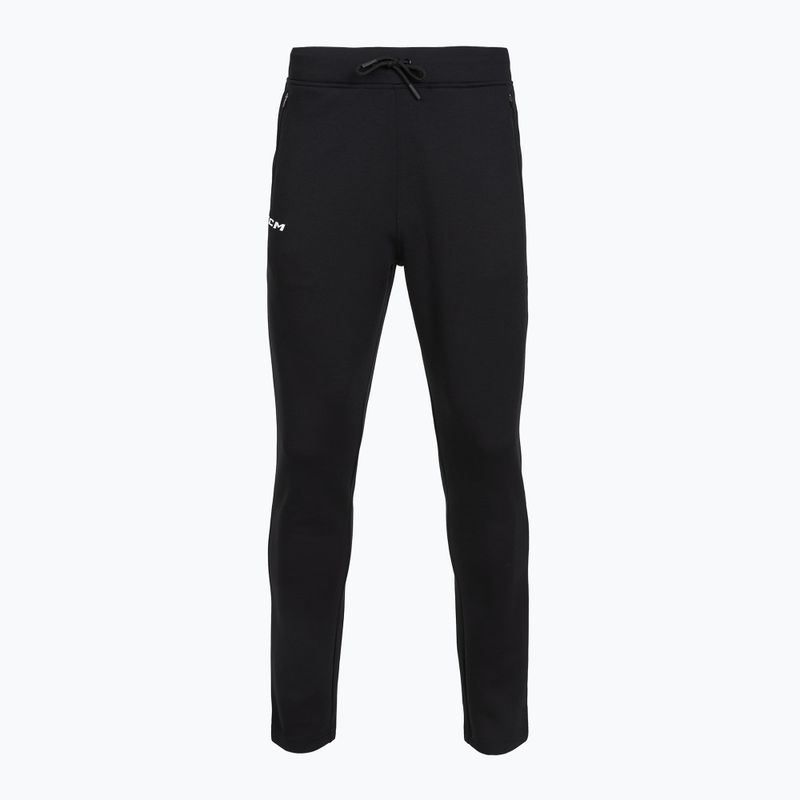 Pánske nohavice CCM Locker Room Tapered SR black