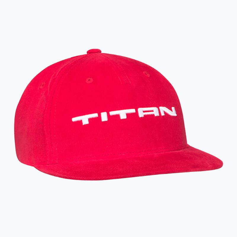 CCM Titan Flatbrim Snapback SR baseballová čiapka červená