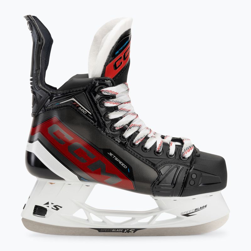 CCM pánske hokejové korčule JetSpeed FT680 SR black 2