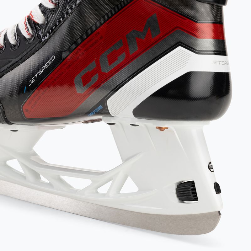 CCM pánske hokejové korčule JetSpeed FT680 SR black 6