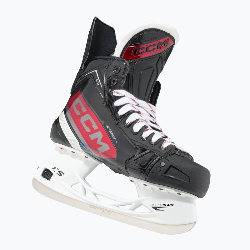 CCM pánske hokejové korčule JetSpeed FT670 SR black 2