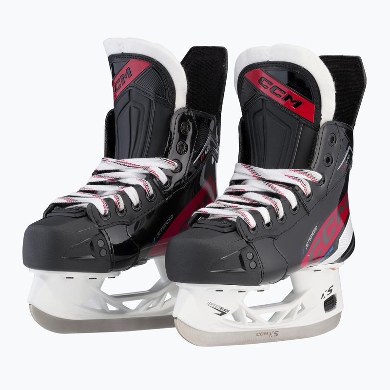 Detské hokejové korčule CCM JetSpeed FT670 JR black 4
