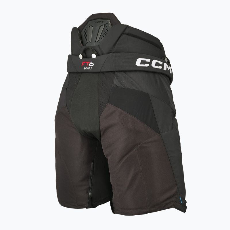 Pánske hokejové nohavice CCM JetSpeed FT6 Pro SR black 2