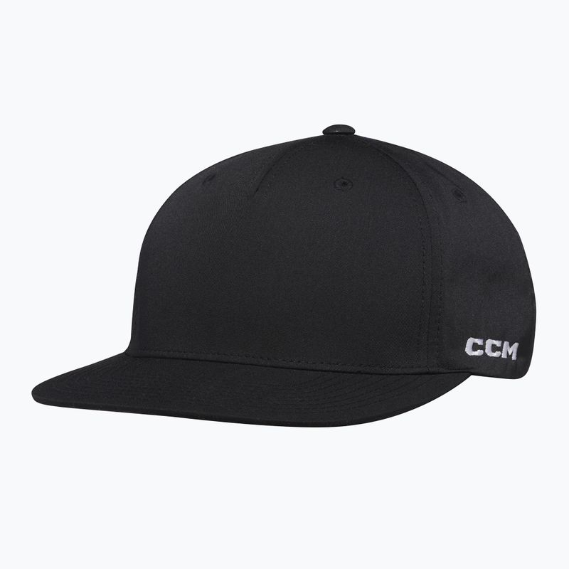CCM Team Flatbrim Snapback SR čiapka čierna 2
