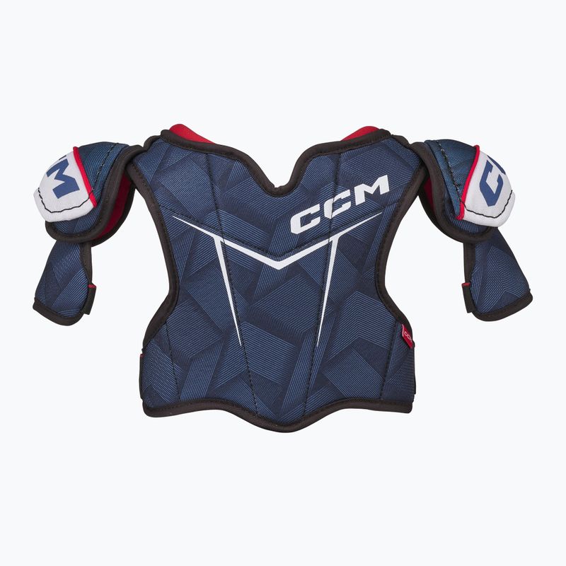Detské hokejové ramienka CCM Next YTH navy/white 2