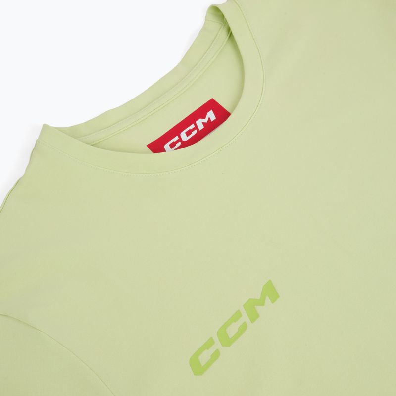 Pánske tričko CCM Core green 3