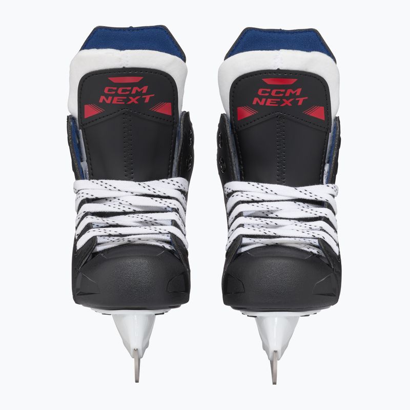 Detské hokejové korčule CCM Next YTH black 3