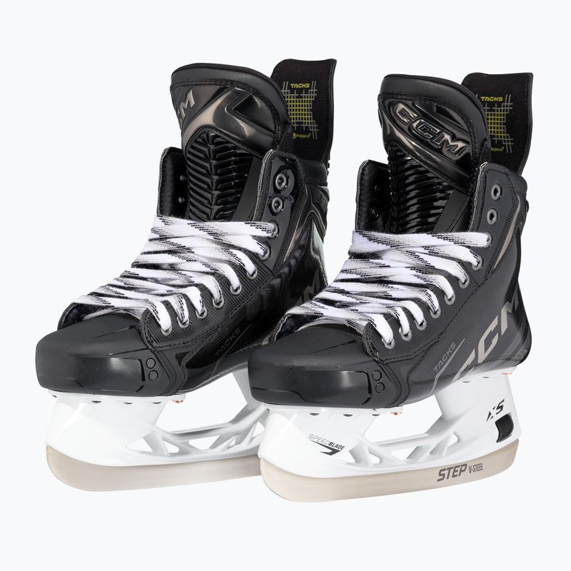 Pánske hokejové korčule CCM Tacks XF SR REGULAR black 2